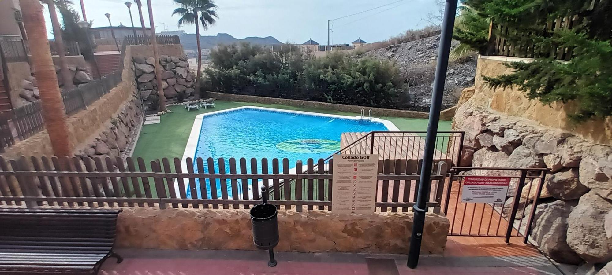 Apartamento Tranquilo Cerca De Buena Piscina Y Con Buen Aire Acondicionado Aguilas Bagian luar foto