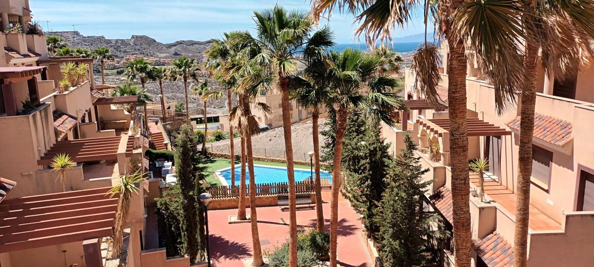 Apartamento Tranquilo Cerca De Buena Piscina Y Con Buen Aire Acondicionado Aguilas Bagian luar foto